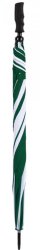 Golf Windproof Umbrella Large Sports Umbrella Green & White  Golfing Umbrella
