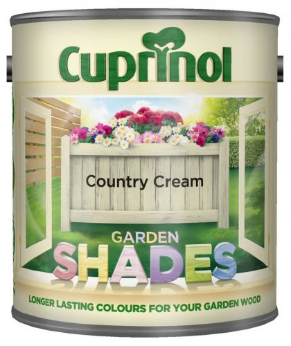 Cuprinol Garden Shades Country Cream 1 Litre