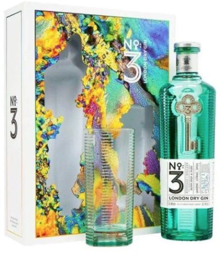 No.3 Gin Plus Glass Gift Box