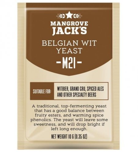 Mangrove Jacks M21 Belgian Wit Yeast - 10G