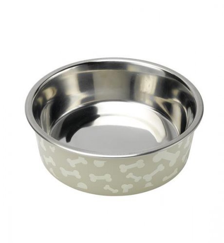 Petface Bella Bowl White Bones 14cm