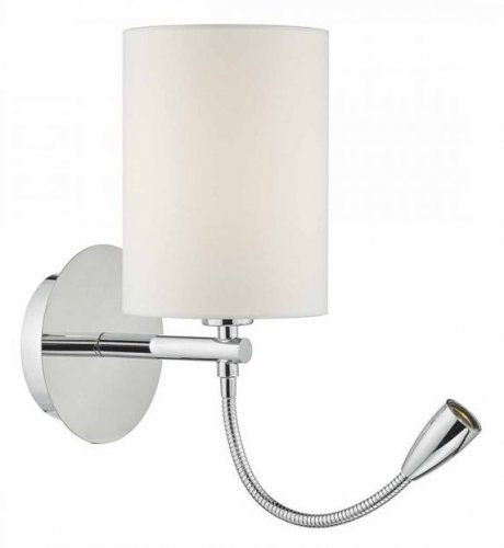 Dar Feta Wall Light LED Polished Chrome (Base Only)