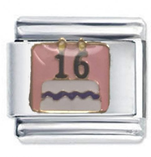16th Birthday Cake Italian Charm
