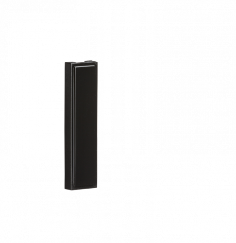 Knightsbridge Pack of 10 - Quarter Blanking Modules (12.5 x 50mm) - Black - (NETQBK)