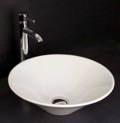 RAK Sit On Basins 38cm Cone Sit On Wash Basin