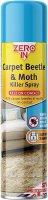 Zero In Carpet Beetle & Moth Killer Spray 300ml