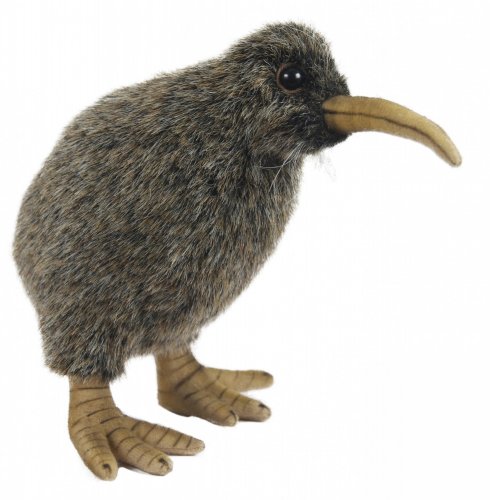Soft Toy Bird, Kiwi by Hansa (20cm) 3084