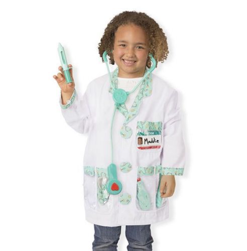 Melissa & Doug Doctor Fancy Dress Outfit