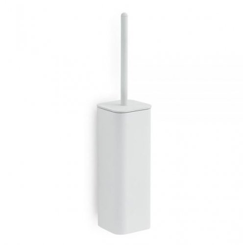 Origins Living Outline Toilet Brush & Holder Set Wall Mounted - White