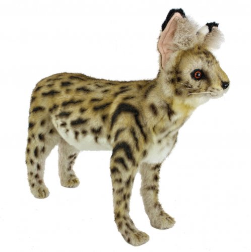 Soft Toy African Serval Cat Standing (48cm.L) 7372