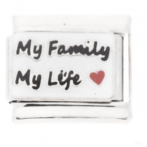 My Family My Life Italian Charm