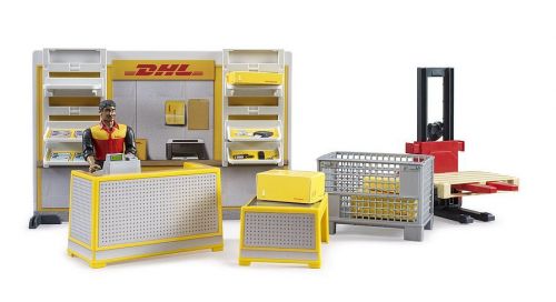 DHL Parcel Shop - Bworld - Bruder 62251 Scale 1:16