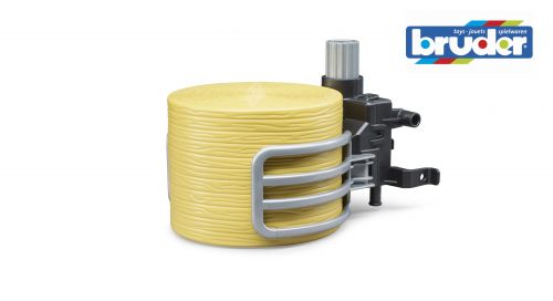 Accessories: Bale Gripper & Round Bale - Bruder 02332