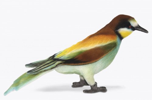 Soft Toy Bird, European Bee Eater by Hansa (25cm. L) 8120