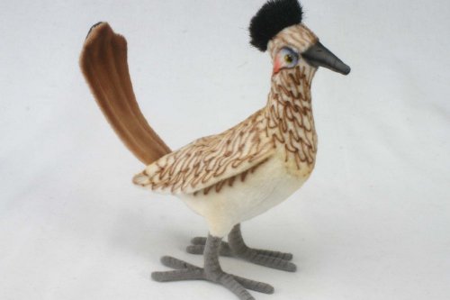 Soft Toy Bird, Road Runner by Hansa (19cm) 3684