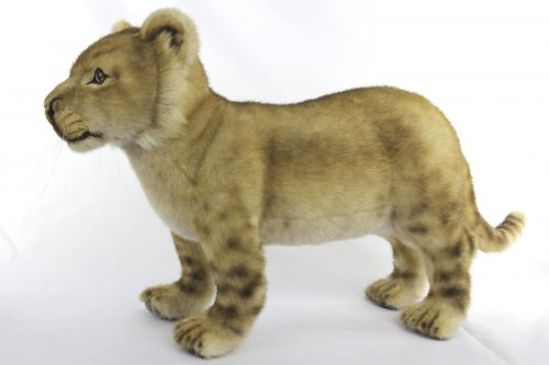Soft Toy Lion Wildcat Cub Standing by Hansa (70cm) 7891