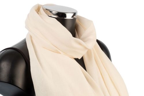 Organic Cotton Plain Pashmina