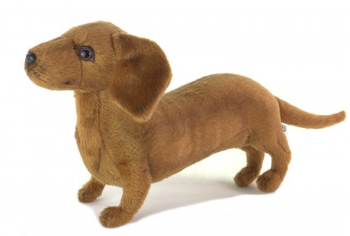 Soft Toy Dachshund Dog by Hansa (24cm) 7457