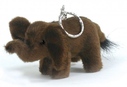 Soft Toy Elephant Keyring by Hansa (10cm) 5507