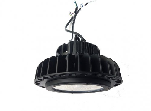 Compact LED Highbay 150w Dimmable Black 6500k IP65 120 deg