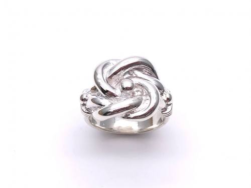 Silver Knot Ring