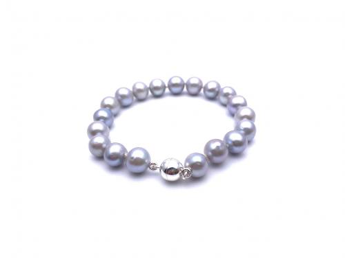 Freshwater Cultured Grey Pearl Bracelet