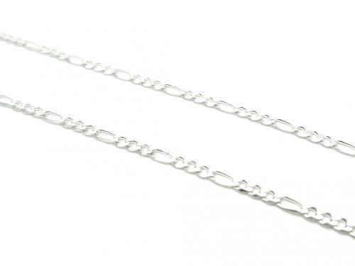 Silver Figaro Chain 24 inches