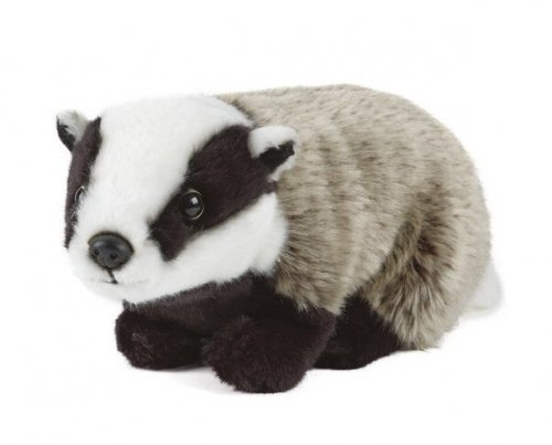 Soft Toy Badger by Living Nature (30cm) AN58