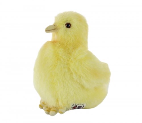 Soft Toy Bird, Yellow Chick by Hansa (10cm) 4811