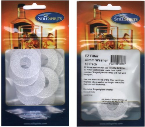 EZ Inline Filter Washer 40mm (Pack of10) Still Spirit
