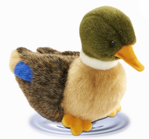 Soft Toy Bird, Baby Duckling by Hansa (19cm) 2053