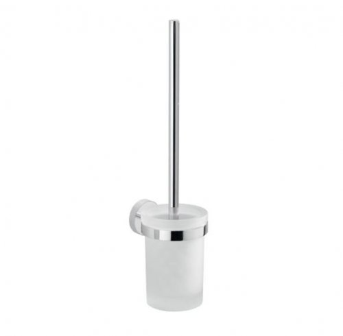 Origins Living Eros Toilet Brush & Holder Wall Mounted - Chrome