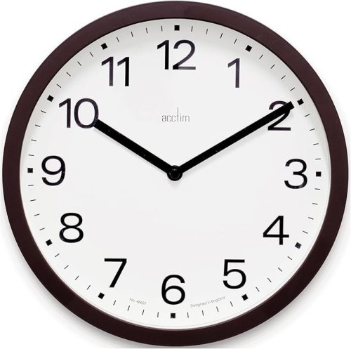 Acctim Renhold Soot Wall Clock - 25cm
