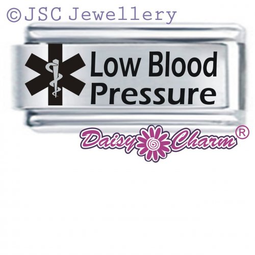 Low Blood Pressure Medical Alert Italian Charm