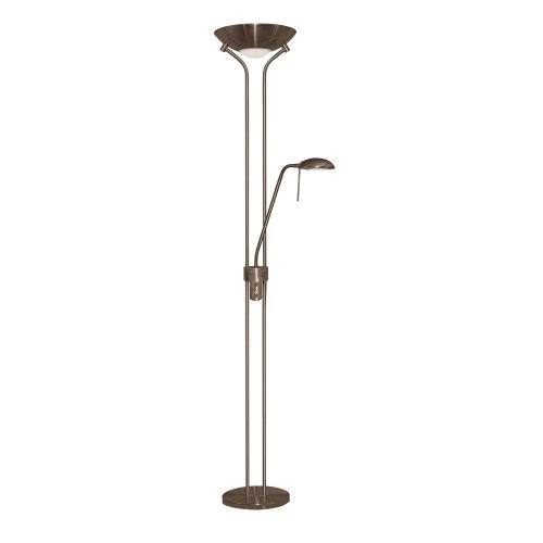 Searchlight Mother & Child Ant/Brass Fs D/Dimmer