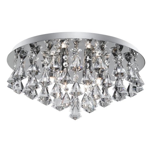 Searchlight Hanna 8 Light Chrome Xtal Fitting G9