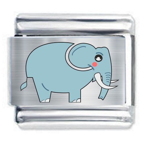 Colorev Elephant 9mm compatible Italian Charm