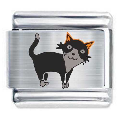 Colorev Curious Cat 9mm compatible Italian Charm
