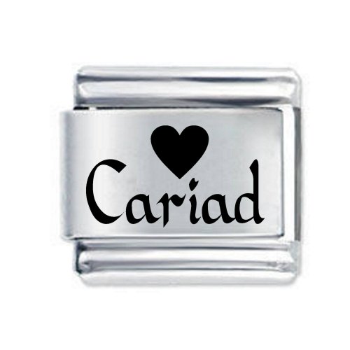 Cariad ETCHED Italian Charm