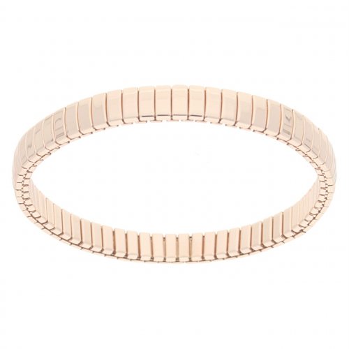 Rose Gold Plated Stainless Steel Expandable Bracelet