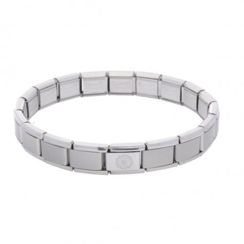 La Cima Matt Base Bracelet with Daisy Charm