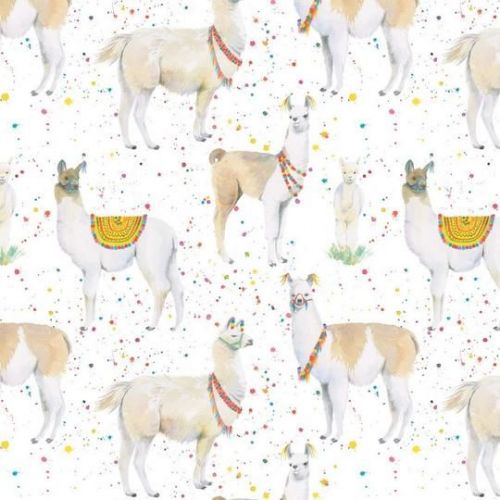 Llama Wrapping Paper 2 Sheets & Tags - Arty Penguin