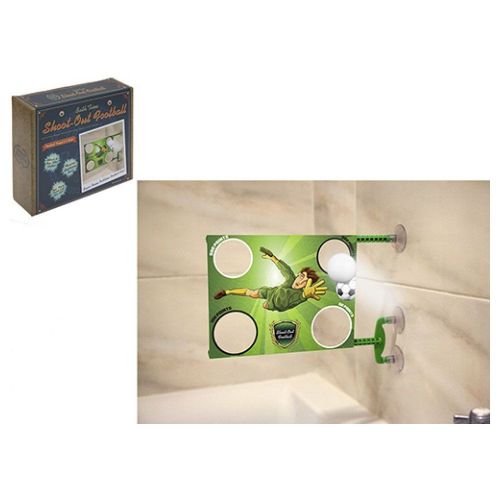 Shoot-Out Football Bath Time Fun Game Novelty Gift