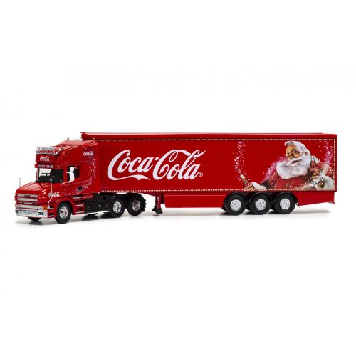 Christmas Coca-Cola Truck Scania 2021 - Diecast Scale 1:50 - Corgi
