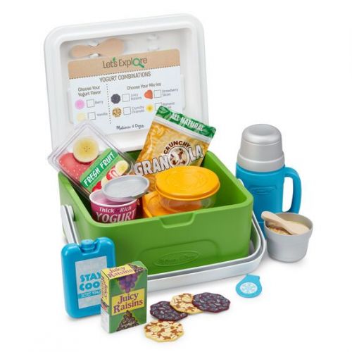Let's Explore Camp Cooler Lunchbox Coolbox - 27 Pieces - Melissa & Doug