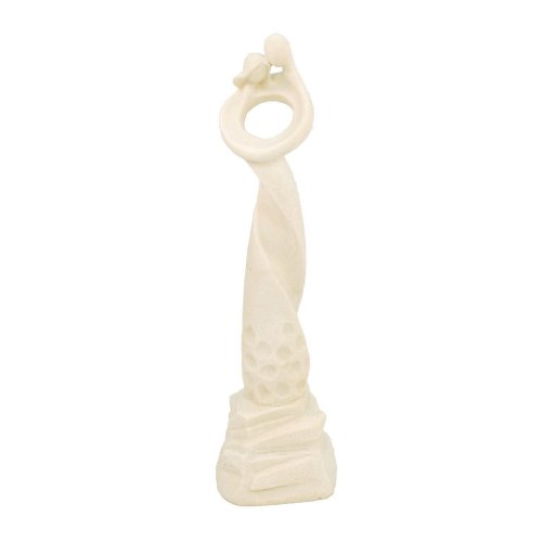 Solstice Sculptures Romantic Twist 62cm in Ivory Effect