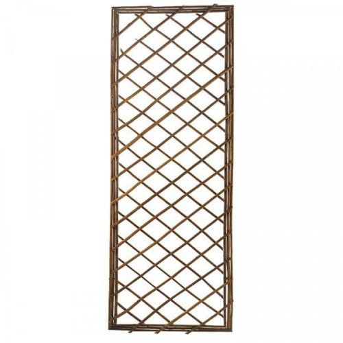 Smart Garden Heavy Duty Framed Willow Trellis 1.2 x 0.45M - Square