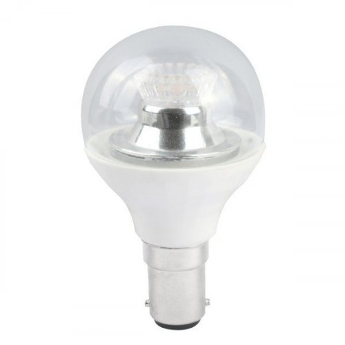 Bell 4w 45mm Dimmable LED Round Ball SBC Clear 2700k (05184)