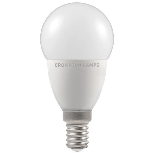 Crompton LED Round Thermal Plastic Dimmable 5.5W 4000K SES (13612)