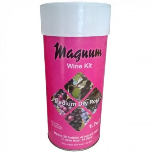 Magnum Medium Dry Rose Wine Brewing Kit - 30 Btl